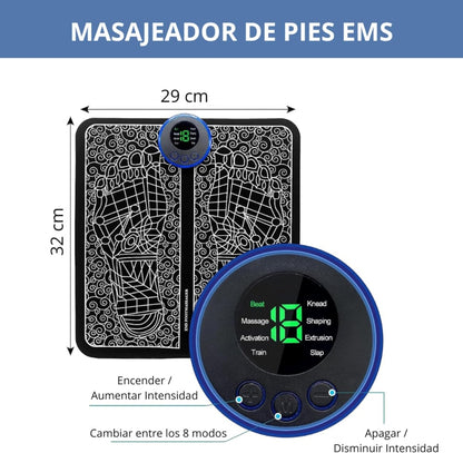 Masajeador de Pies Relaxtotal® con Tecnología NMES"