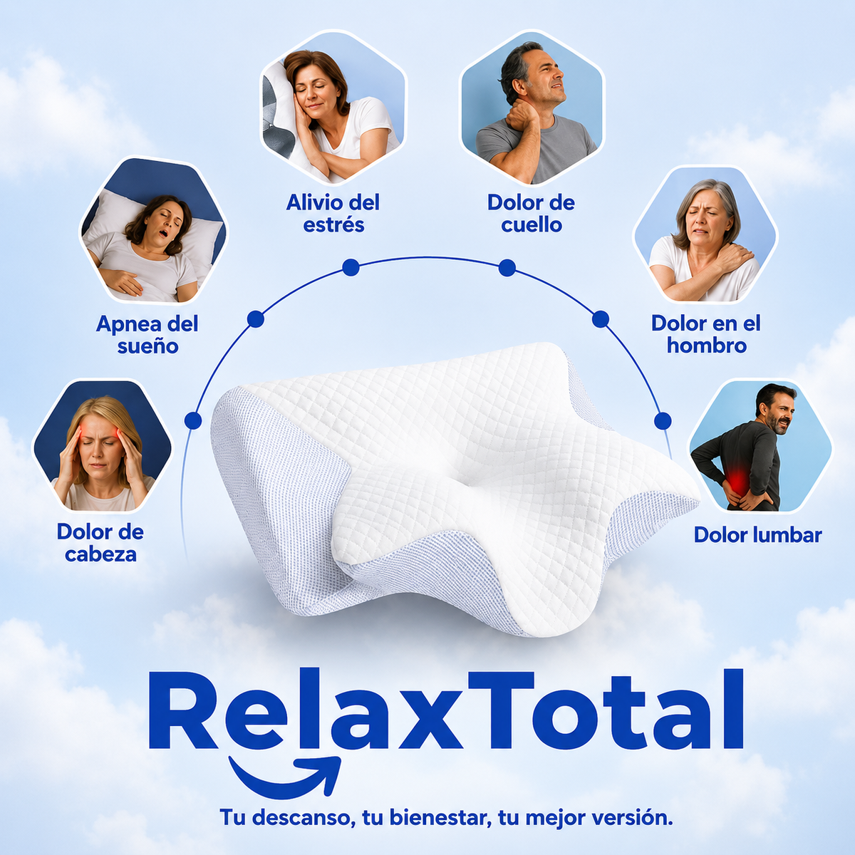 Almohada Cervical Relaxtotal