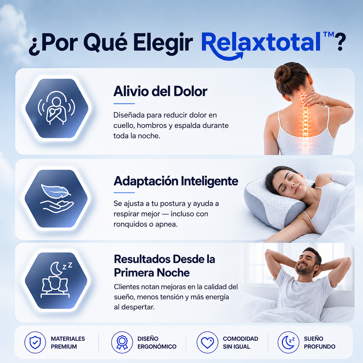 Almohada Cervical Relaxtotal